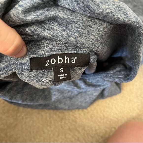 Zobha leggings S blue small EUC - Picture 7 of 7